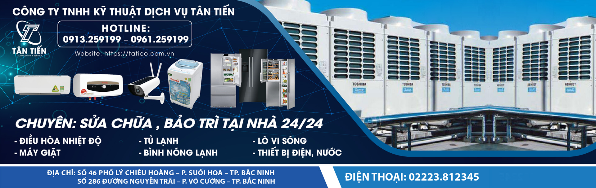 Quy trình thi công nhà thầu máy lạnh Bắc Ninh - Tân Tiến 