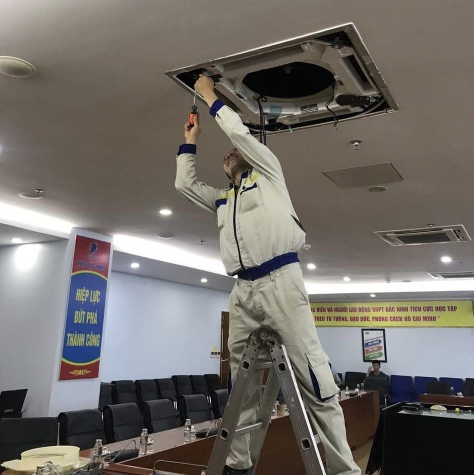 sửa chữa điều hòa âm trần tại Bắc Ninh